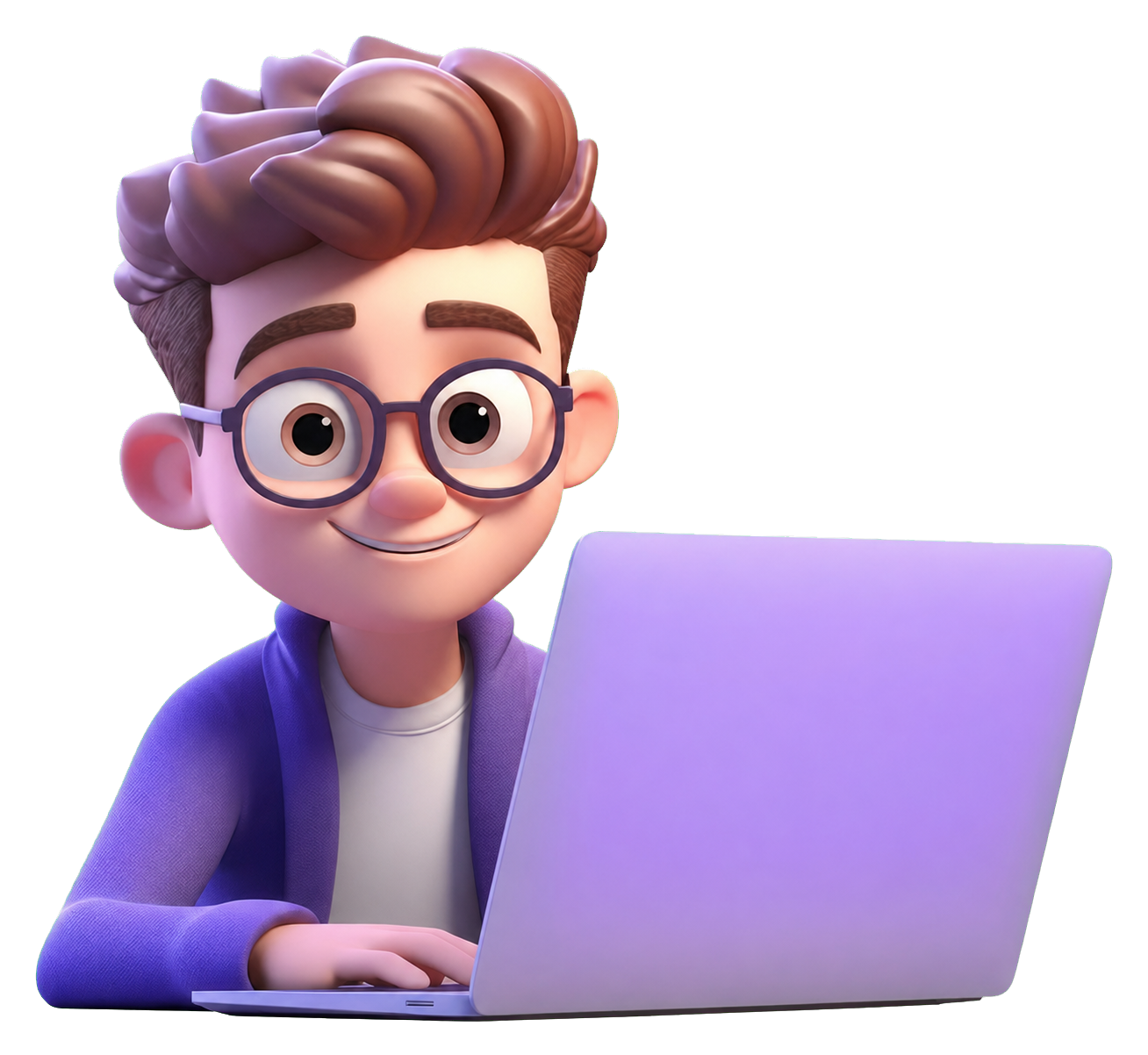 Innovwing developer working on a laptop
